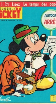 Le Journal de Mickey 0538 - Hachette 1962 - French