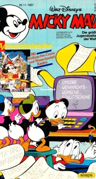 Micky Maus 1987-49 - Ehapa - German