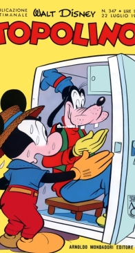 Topolino 0346 - Mondadori 1962 - Italian