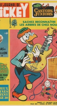 Le Journal de Mickey 1114 - Hachette 1973 - French