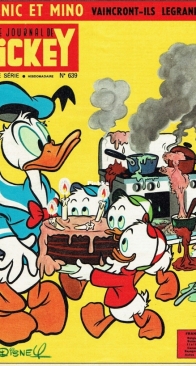 Le Journal de Mickey 0639 - Hachette 1964 - French
