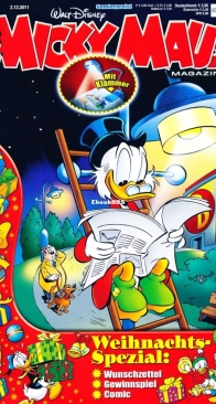 Micky Maus 2011-49 - Ehapa - German