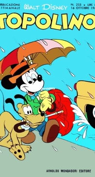 Topolino 0255 - Mondadori 1960 - Italian