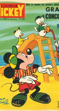 Le Journal de Mickey 0999 - Hachette 1971 - French