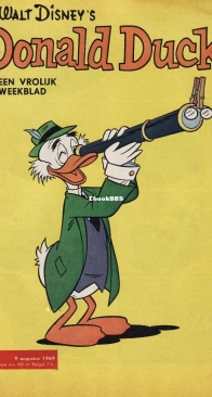 Donald Duck - Dutch Weekblad - Issue 32 - 1969 - Dutch