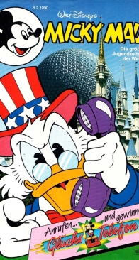 Micky Maus 1990-07 - Ehapa - German