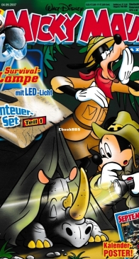 Micky Maus 2007-37 - Ehapa - German