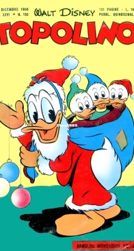Topolino 0153 - Mondadori 1956 - Italian