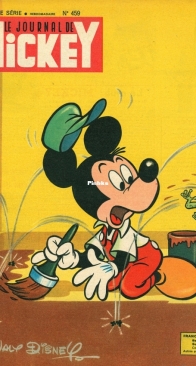 Le Journal de Mickey 0459 - Hachette 1961 - French