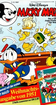 Micky Maus 1987-50 - Ehapa - German
