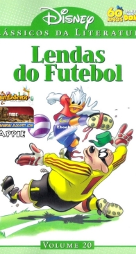 Clássicos da Literatura Disney 20 - Lendas do Futebol - Abril 2010 -  Brazilian Portuguese