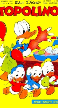 Topolino 0155 - Mondadori 1957 - Italian