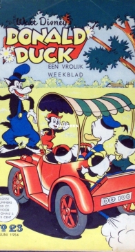 Donald Duck - Dutch Weekblad - Issue 23 - 1954 - Dutch