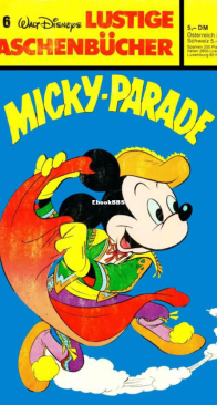 Lustiges Taschenbuch 06 - Micky-Parade - Ehapa Verlag 1968 - German