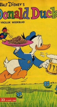 Donald Duck - Dutch Weekblad - Issue 33 - 1966 - Dutch