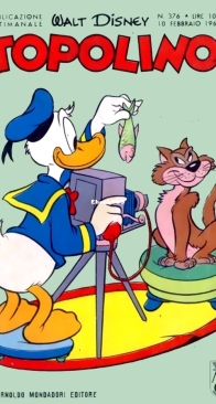 Topolino 0376 - Mondadori 1963 - Italian