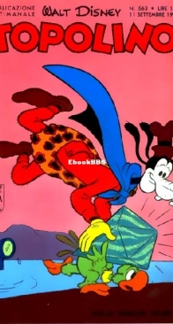 Topolino 0563 - Mondadori 1966 - Italian