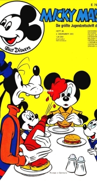 Micky Maus 1972 - 49 - Ehapa - German
