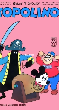 Topolino 0570 - Mondadori 1966 - Italian