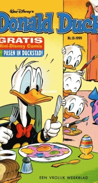 Donald Duck - Dutch Weekblad - Issue 13 - 1999 - Dutch
