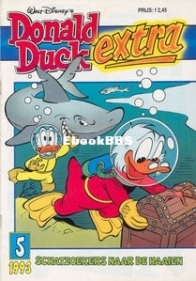 Donald Duck Extra - Schatzoekers Naar De Haaien - Issue 05 -  De Geïllustreerde Pers B.V. 1993 - Dutch