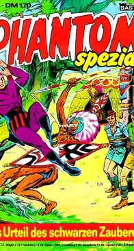 Phantom Spezial 34 - Das Urteil des Schwarzen Zauberers - Bastei 1981 - German