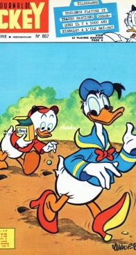 Le Journal de Mickey 0857 - Hachette 1968 - French