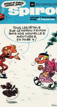 Le Journal de Spirou 1688 - Dupuis 1970 - French
