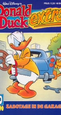 Donald Duck Extra - Sabotage In De Garage - Issue 10 - Oberon B.V. 1990 - Dutch