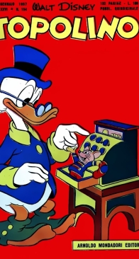 Topolino 0154 - Mondadori 1957 - Italian