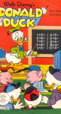 Donald Duck - Dutch Weekblad - Issue 38 - 1956 - Dutch