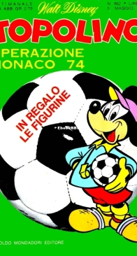 Topolino 0962 - Mondadori 1974 - Italian