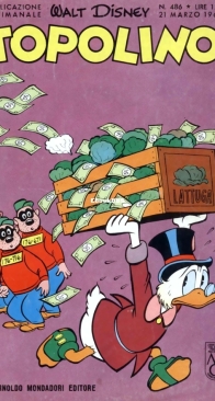 Topolino 0486 - Mondadori 1965 - Italian