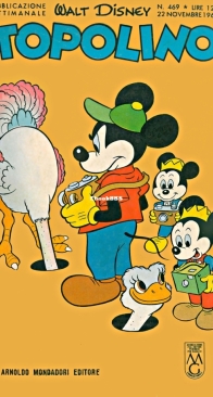 Topolino 0469 - Mondadori 1964 - Italian