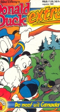 Stripgoed 43 - Donald Duck Extra - De Neef Uit Canada - 1986 - Dutch
