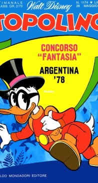 Topolino 1174 - Mondadori 1978 - Italian