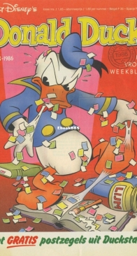 Donald Duck - Dutch Weekblad - Issue 28 - 1986 - Dutch