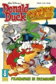 Donald Duck Extra - Filmsafari In Patagonië - Issue 08 -  De Geïllustreerde Pers B.V. 1992 - Dutch