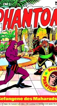 Phantom 187 - Die Gefangene des Maharadschas - Bastei 1981 - German