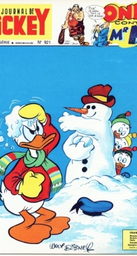 Le Journal de Mickey 0921 - Hachette 1970 - French