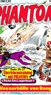 Phantom 193 - Die Wasserhölle von Bangalla - Bastei 1981 - German