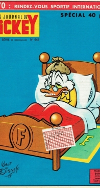 Le Journal de Mickey 0645 - Hachette 1964 - French
