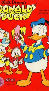 Donald Duck - Dutch Weekblad - Issue 31 - 1959 - Dutch