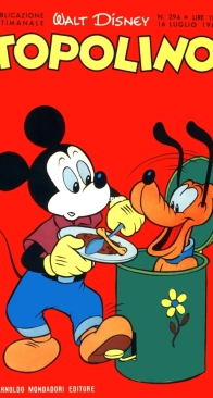 Topolino 0294 - Mondadori 1961 - Italian