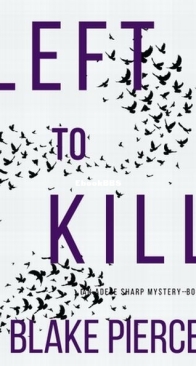 Left to Kill - Adele Sharp 4 - Blake Pierce - English