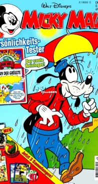 Micky Maus 1997-36 - Ehapa - German