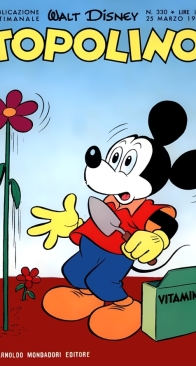 Topolino 0330 - Mondadori 1962 - Italian