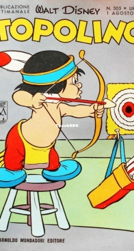 Topolino 0505 - Mondadori 1965 - Italian
