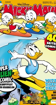 Micky Maus 2018-17 - Ehapa - German