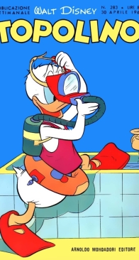 Topolino 0283 - Mondadori 1961 - Italian